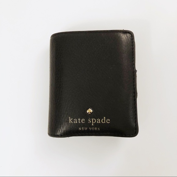 kate spade Handbags - Kate Spade Genuine Leather Wallet in Black